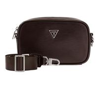 GUESS cross body bag wristlet Milano Camera Bag Dark Brown