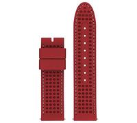 GUESS CS1002S10 22mm Silicone Red Watch Strap