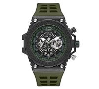 GUESS Women Analog Quartz Watch with Silicone Strap GW0325G2