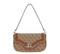 Guess Dea 4G Logo Womens Shoulder Bag In Lattee