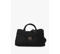 GUESS Dea Girlfriend Black Satchel Bag Size: One Size, Colour: Bke