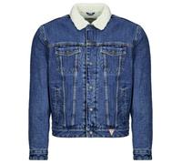 Guess Denim jacket SHERPA REG TRUCKER in Blue EU XL