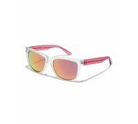 Guess Designer Sunglasses GG1127-26U Matte Crystal Clear/Pink Red Mirror Lenses