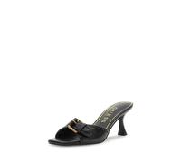 GUESS Dista3 Women's Sandal Heel Sandal, Black, 3 UK