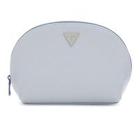 GUESS Dome Cosmetic Pouch Powder Blue, powderblue