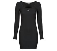 Guess Dress DRESS SLIM RIB EMBRO in Black EU XS