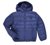Guess Duffel coats HOODED LS PADDED PUFFER W ZIP in Blue 5 ans