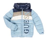 Guess Duffel coats HOODED PADDED LS PUFFER W/ZIP in Blue 12 ans