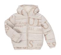 Guess Duffel coats OVERSIZE HOODED LS PUFFER in Beige 10 ans