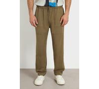 GUESS ECO Bowie Draw Cord Pant Oak Tree Multi size XL | Tailored Trousers Outlet | Men XL