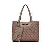 Guess Women's Eco Brenton Monogram Faux Leather Tote Bag