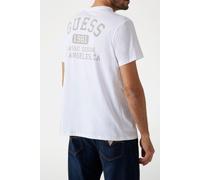 GUESS Eco Bsc Classic Collegia Pure White size L | Basic T-Shirts Outlet | Men | White L