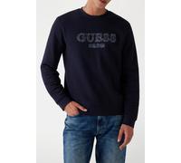 GUESS Eco Cn Basic Logo Sweats Smart Blue size XL | Sweaters Outlet | Men | Blue XL