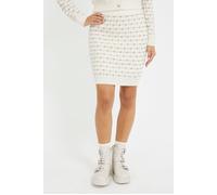 GUESS ECO Cross Stitch Miya Sw Dove White Multi size M | Mini Skirts Outlet | Women | White M