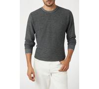 GUESS ECO Earle Ls Stitched Cn Jblk Marble Heather size XL | Sweaters Outlet | Men XL