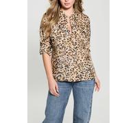 GUESS ECO Enora Equipment Shir Cheetah Skin Print size XL | Button-Down Shirts Outlet | Women XL