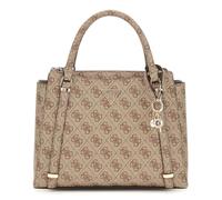 Guess , Eco Erica Logo Peony Satchel Bag ,Brown female, Sizes: ONE SIZE