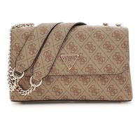 GUESS Eco Erica Convertible Xbody Flap Bag Latte Logo