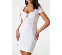 GUESS Eco Isabeau Bows Mini Dr Pure White size S | Mini Dresses Outlet | Women | White S