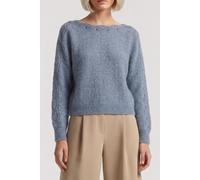GUESS Eco Ls Bn Malorie Dolman Blue Ribbon size S | Sweaters Outlet | Women | Blue S