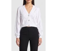 GUESS Eco Ls Cardigan Cut Out Pure White size S | Cardigans Outlet | Women | White S