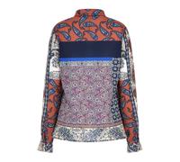 GUESS ECO Ls Georgie Placed Pr Patchwork Paisley Br size L | Button-Down Shirts Outlet | Women | L