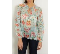 GUESS ECO Ls Gilda Top Rose Meadows Print size L | Blouses Outlet | Women | Pink L