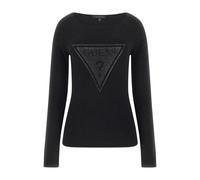 GUESS Eco Ls Triangle Logo Eli Jet Black A996 size M | Longsleeves Outlet | Women | Black M