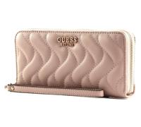 GUESS Eco Mai L Zip Womens Zip Around Purse Rosewood One Size