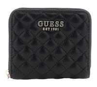 GUESS Eco Rianee SLG Zip Around Wallet S Black, black