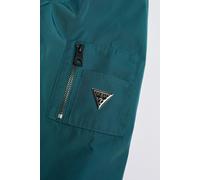GUESS Eco Satin Bomber True Teal size L | Bomber Jackets Outlet | Men | Cyan L