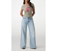 GUESS Eco Ss Cn Triangle Beads Sage Leaf size S | Shirts Outlet | Women | Green S