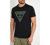 GUESS ECO Ss Cn Triangle Embro Jet Black A996 size S | Cargo pants Outlet | Men | Black S