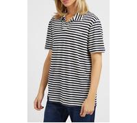 GUESS ECO Ss Guess Embro Strip Navy And Stone Strip size M | Poloshirts Outlet | Men | Blue M