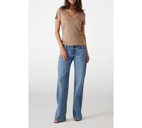 GUESS Eco Vn Ss Light Basic Te Wet Sand size M | Shirts Outlet | Women | Brown M