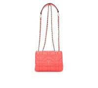 GUESS Edita Mini Convertible Crossbody Flap, Coral Red, One size