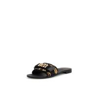 GUESS Elyze5 Slide SlideWoman, Black Natural, 4 UK