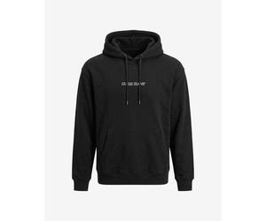 Guess Embroider hooded sweatshirt black - XL