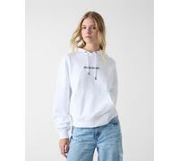 Guess Embroider Hoodie White Women - XL