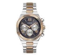 GUESS Equity Stainless Steel Men's Watch, Multicoloured/Rose Gold, Classic