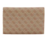 GUESS evening bag Orlina Card Holder Latte Logo