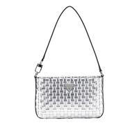 GUESS evening bag Twiller Mini Top Zip Shoulder Bag Silver