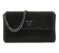 GUESS Zalina Flap Clutch Bag, black, One Size