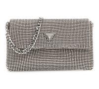 GUESS evening bag Zalina Mini Flap Clutch Silver