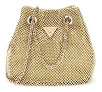 GUESS evening bag Zalina Mini Pouch Gold