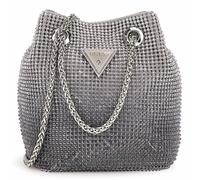 GUESS evening bag Zalina Mini Pouch Silver
