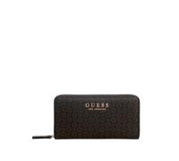 GUESS Factory Women's Kiran Logo Shine Medium Zip-Around Wallet