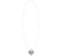 Guess Jubn02232jwrht U Falling In Love Necklace Silver Woman