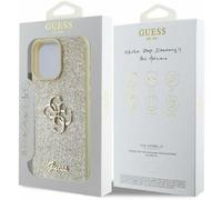 Guess Fixed Glitter Big 4G Hardcase for iPhone 16 Pro Max 6.9" Gold - GUHCP16XHG4SGD