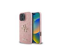 Guess Fixed Glitter Big 4G Hardcase for iPhone 16 Pro Max 6.9" Pink